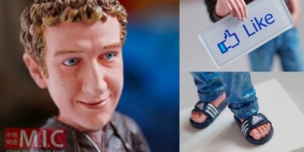 Abogados de Facebook frenan venta de figura de Mark Zuckerberg