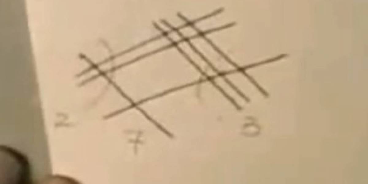 Método japonés de multiplicación deja las pruebas como mantel escocés, pero funciona