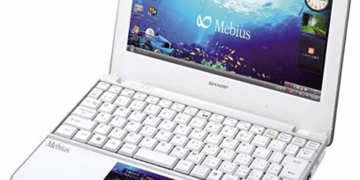 Sharp cambió el touchpad por una pantalla multitáctil