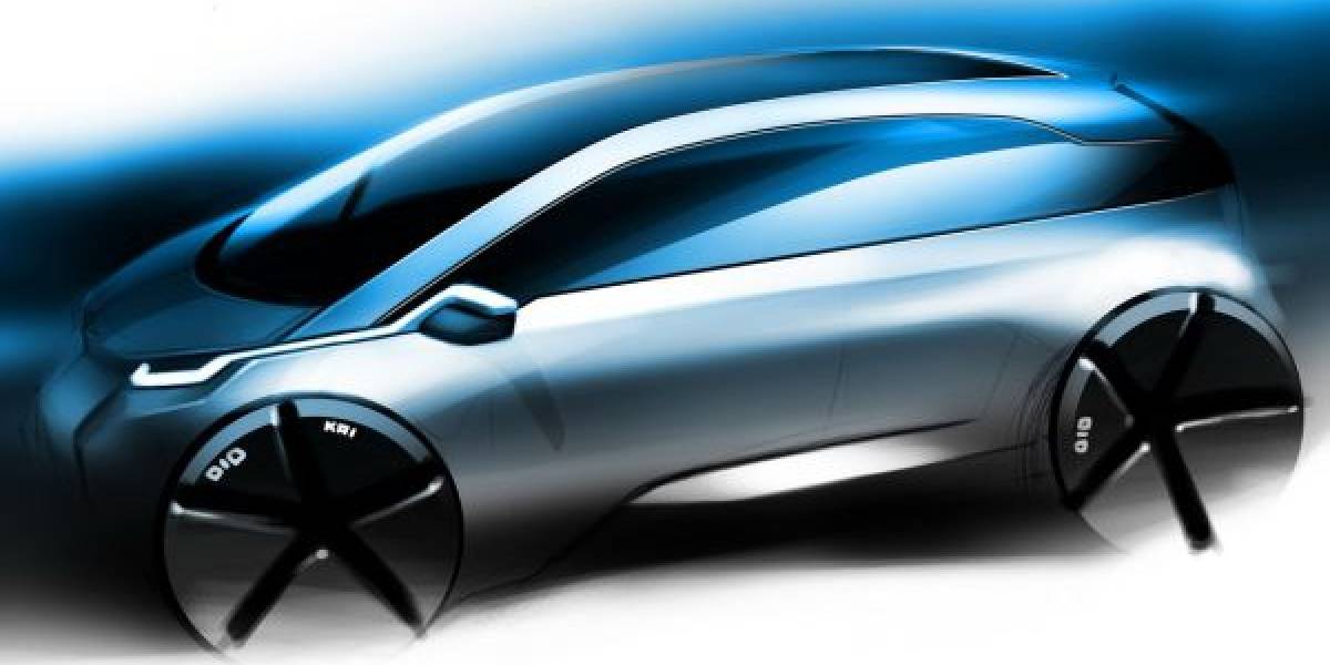 BMW muestra imagen de su primer auto eléctrico