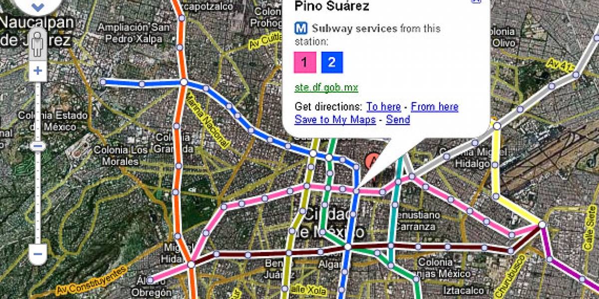 Google Maps añade capa de tránsito para transporte público