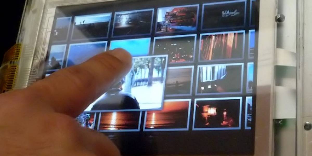 Mitsubishi tiene un prototipo de pantalla táctil tridimensional