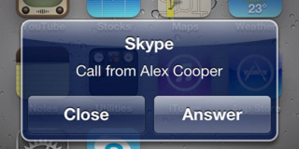 La app de Skype, ahora compatible con iOS 4