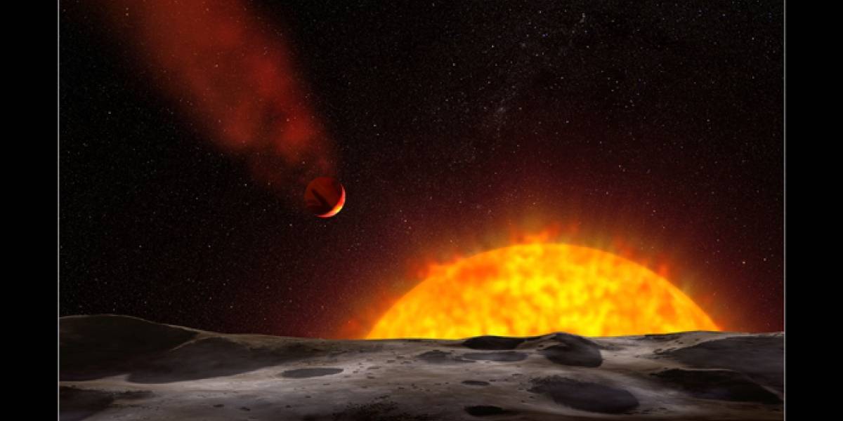 NASA descubre un "planeta-cometa"