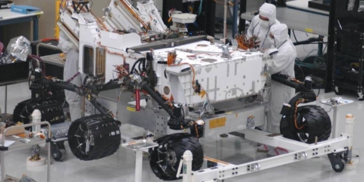Sigue en vivo la construcción del rover Curiosity