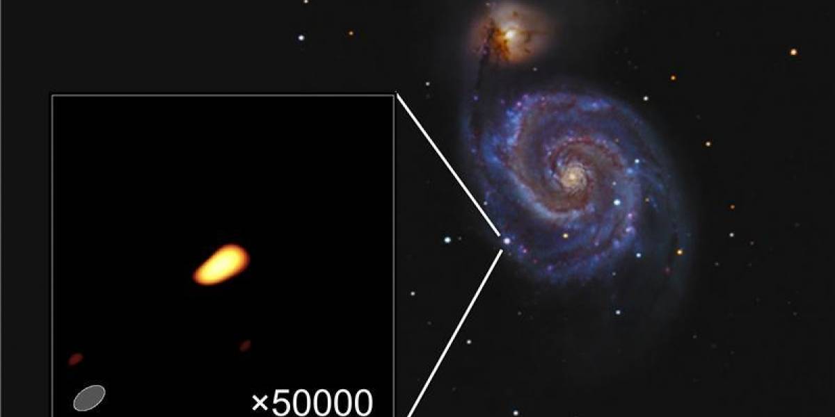 Imagen: La supernova más joven jamás fotografiada