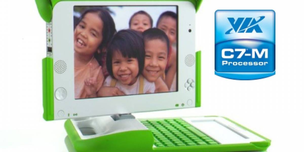 OLPC XO-1 Gen 1.5 con nuevo procesador VIA C7-M