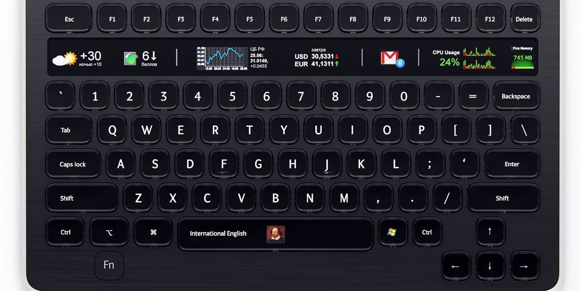 Optimus Popularis: Pronto estará disponible el hermano menor del teclado Maximus