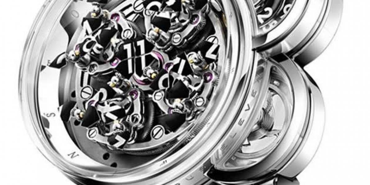 El reloj Opus Eleven se destruye y reconstruye cada hora