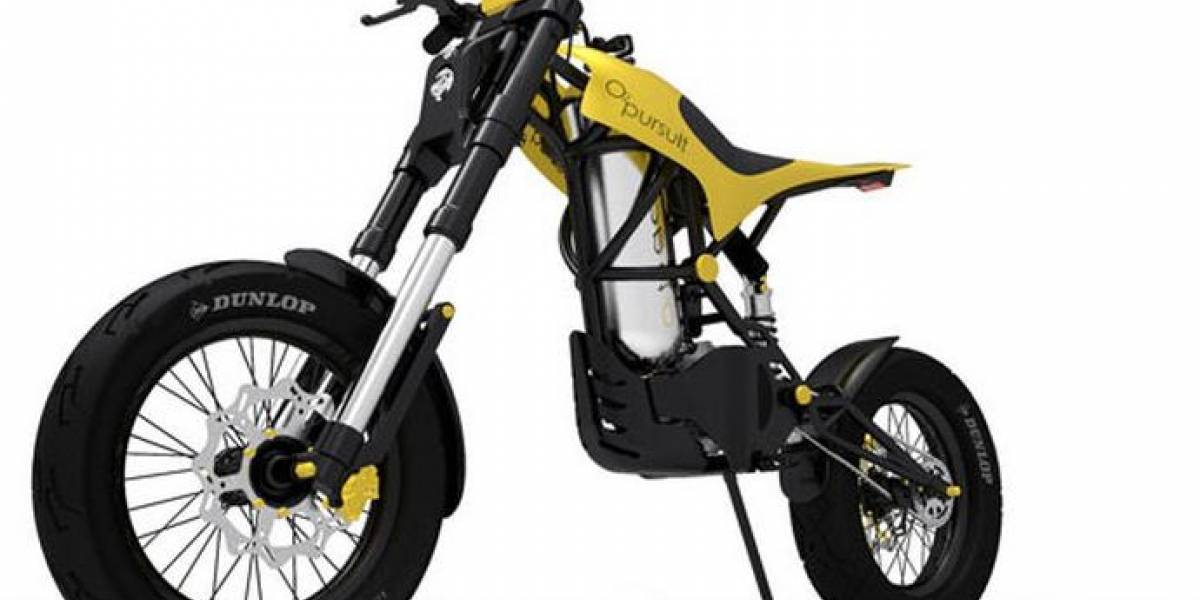 O2 Pursuit: Moto ecológica que funciona con aire comprimido
