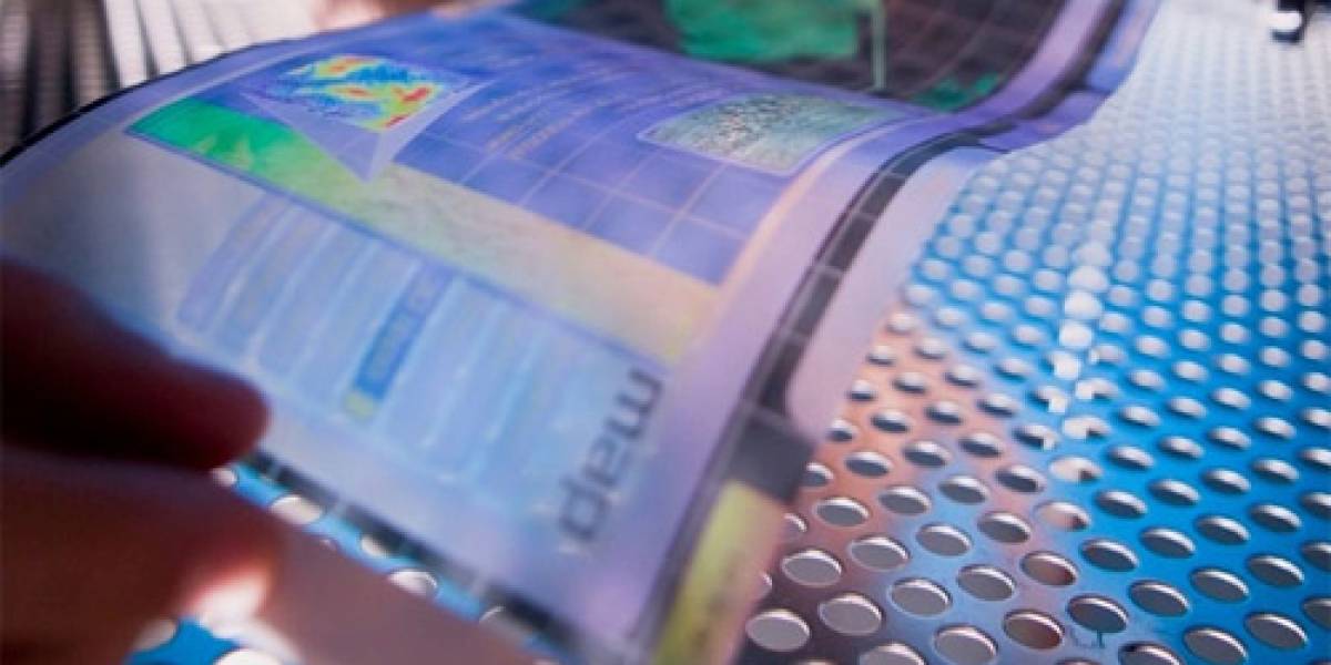 HP presenta pantalla flexible y ecológica