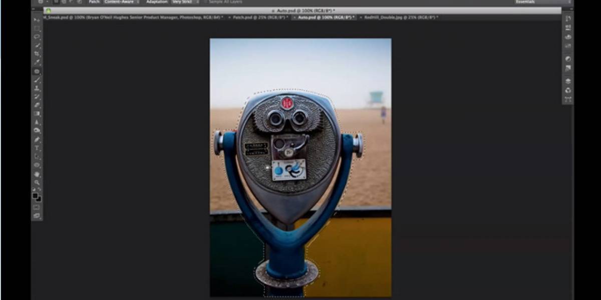 Adobe Photoshop CS6 permitirá mover partes de la imagen reemplazando el fondo