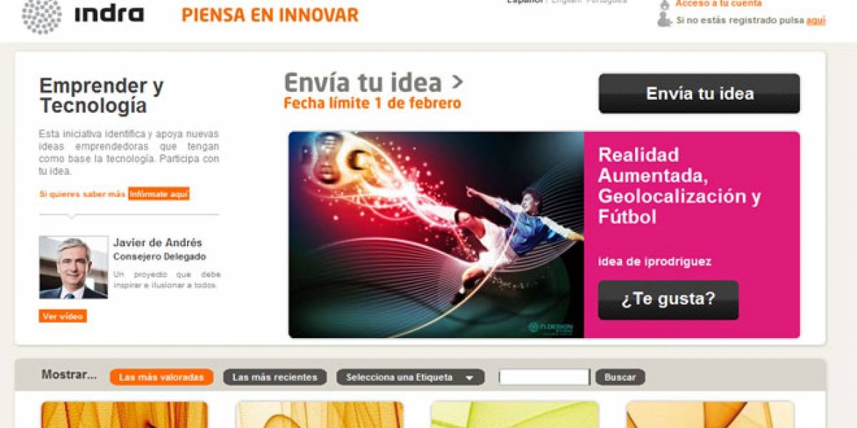 España: Indra lanzó concurso para buscar ideas innovadoras