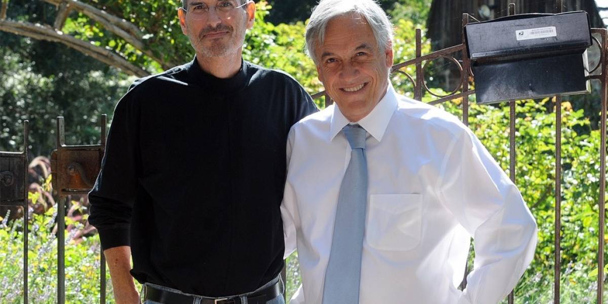 Presidente Piñera dice que Steve Jobs quería ir a Chile