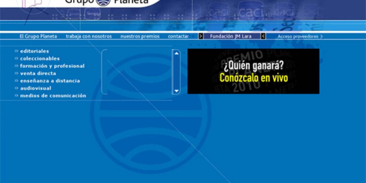 Editorial Planeta pide el cierre de webs de descargas de libros