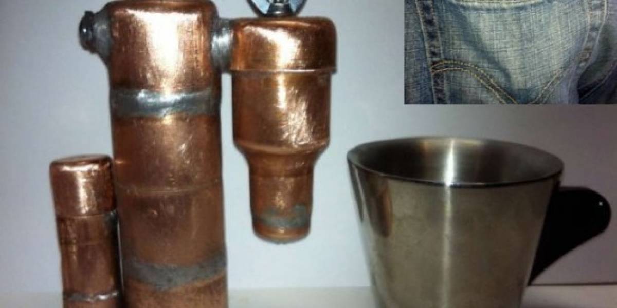 Máquina de hacer café espresso de bolsillo