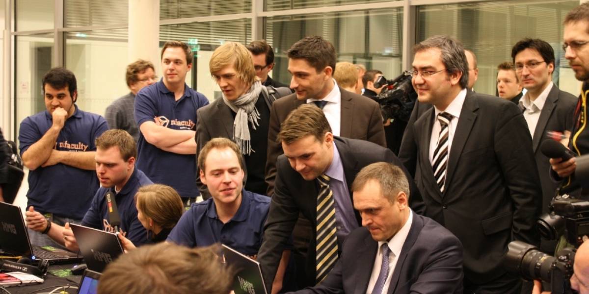 Políticos alemanes hacen un "tarreo" en el Reichstag