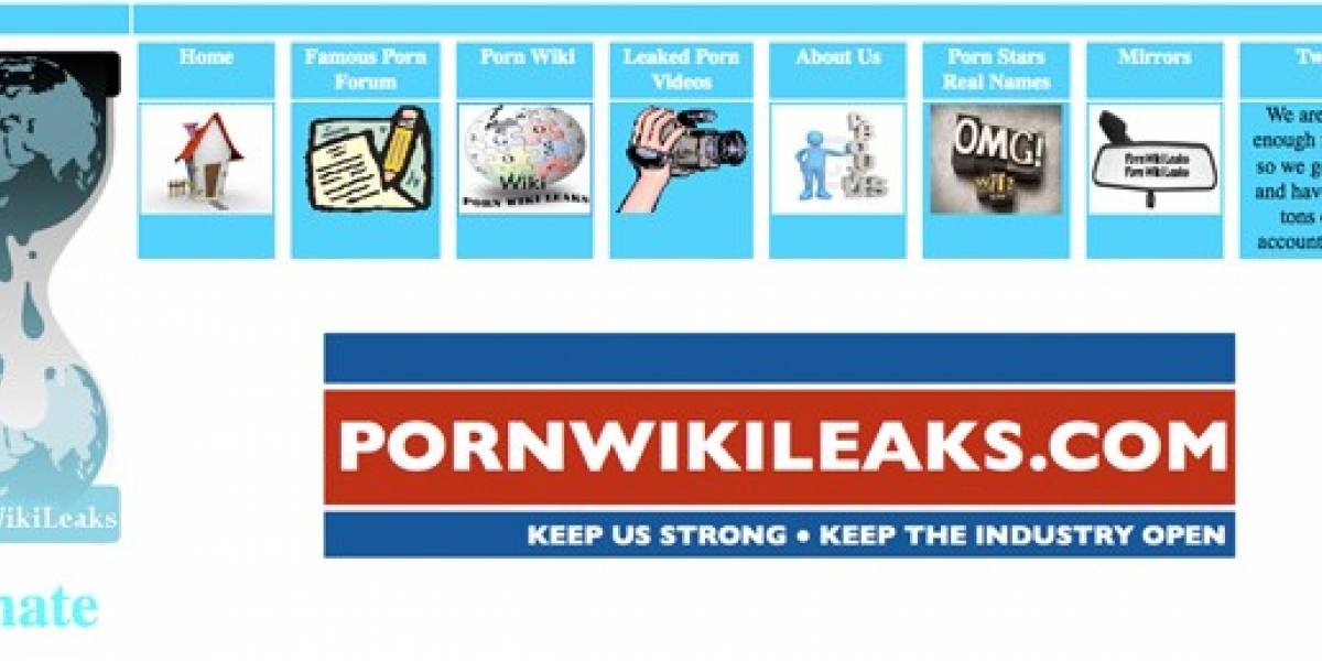 Pornwikileaks divulga nombres reales de estrellas porno
