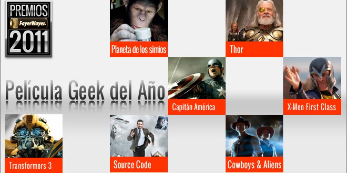 Pila de Oro FW a la Película Geek del Año