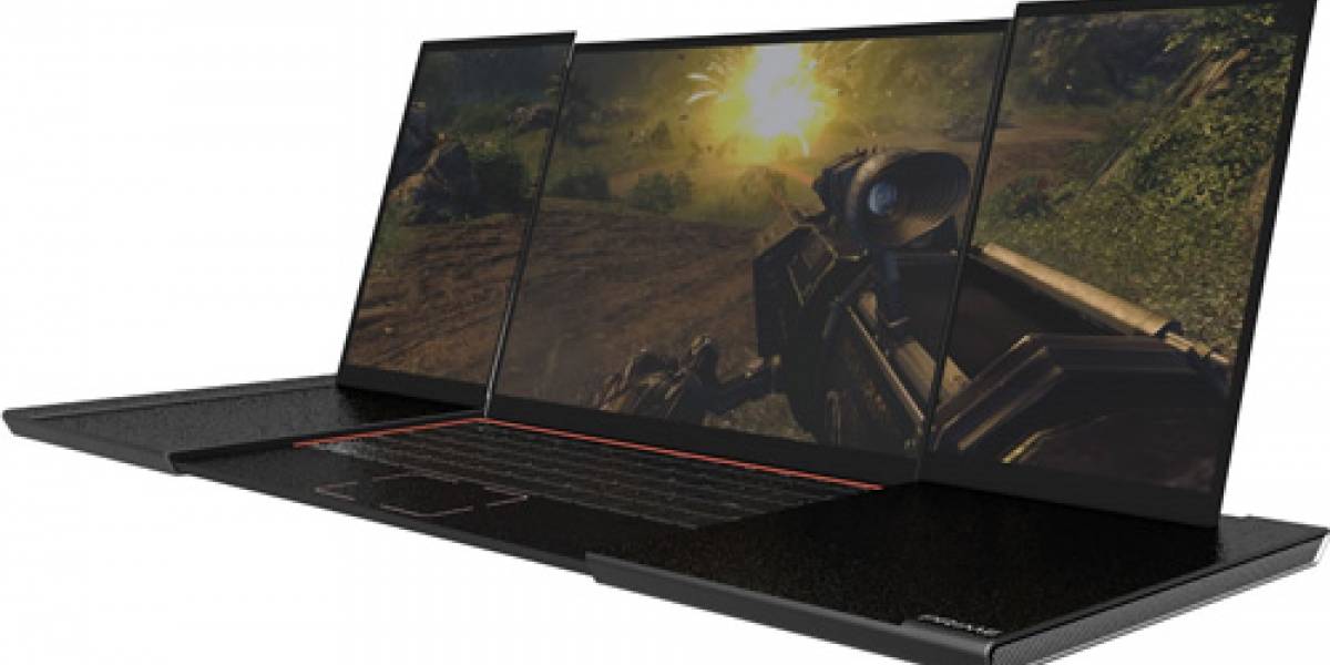 Concepto: Notebook plegable de 26 pulgadas
