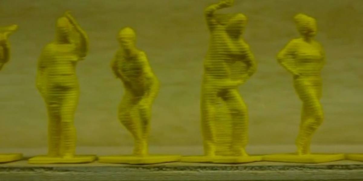 Hack de Kinect permite hacer figuritas souvenir de uno mismo