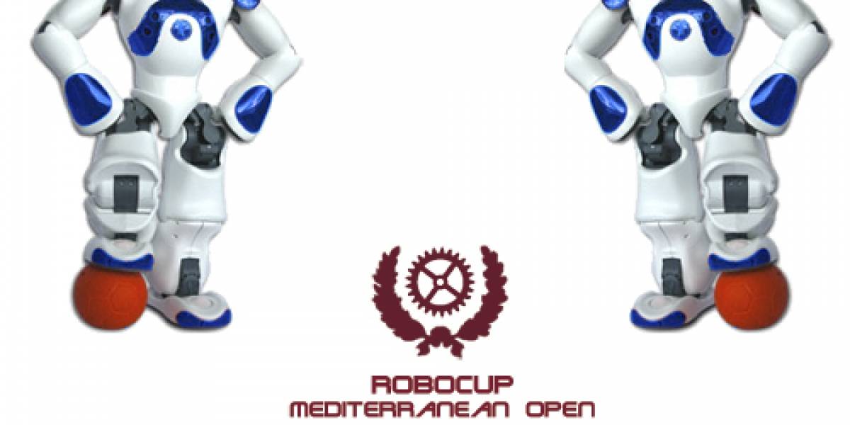 Robots futbolistas españoles participan en la 'RoboCup Mediterranean Open'