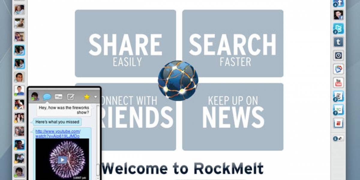 RockMelt se prepara para lanzar su beta 2 esta semana