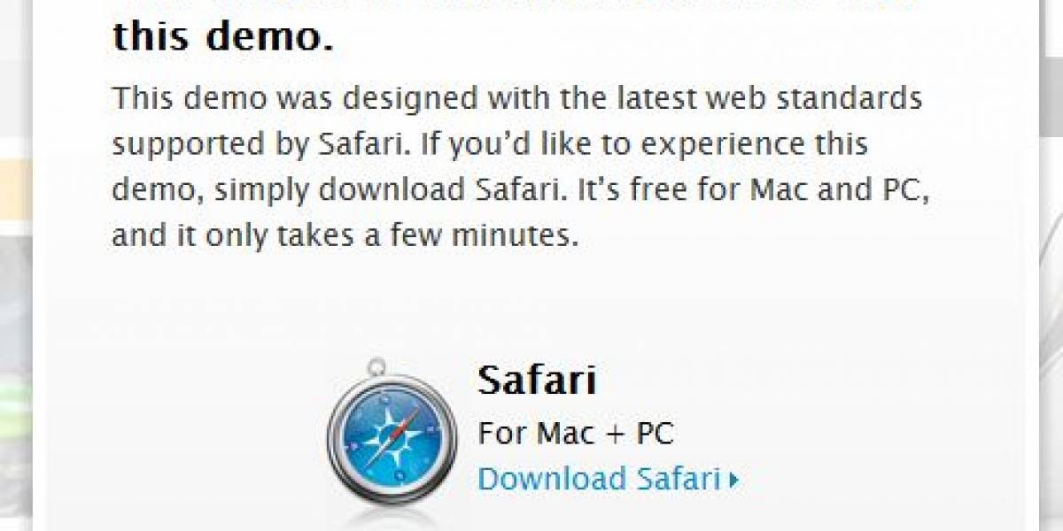 Apple presume las ventajas de HTML5 con sitio especial