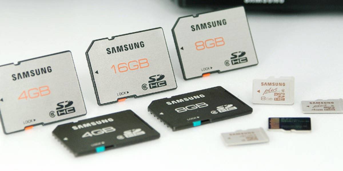 Tarjetas SDHC a prueba de agua