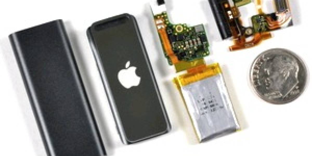 El costo del nuevo iPod Shuffle es de USD$21.77