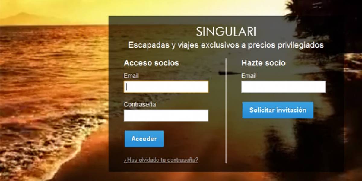 España: Nace 'singulari.com', la web española de escapadas VIP