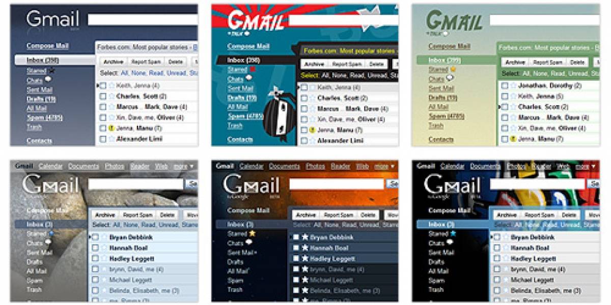 Cambia de diseño en Gmail