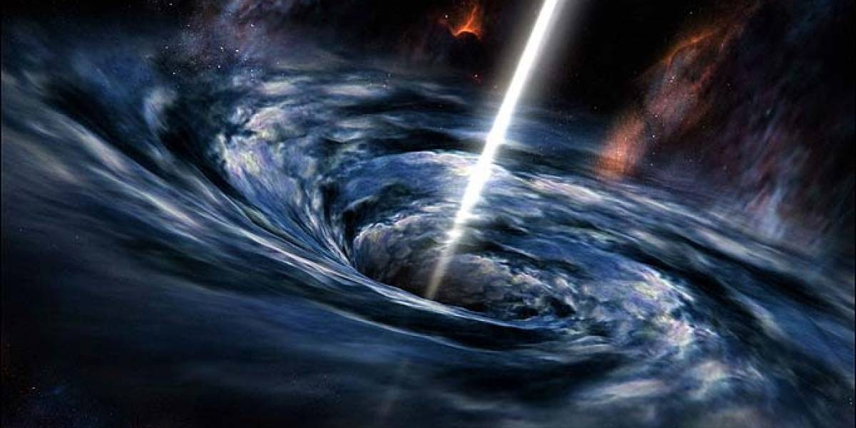 Investigadores observan un cúmulo de gas cayendo hacia un agujero negro supermasivo