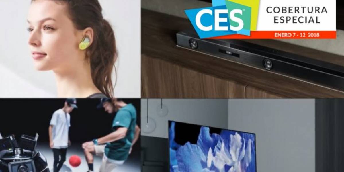 Sony predica innovación en su conferencia del CES 2018