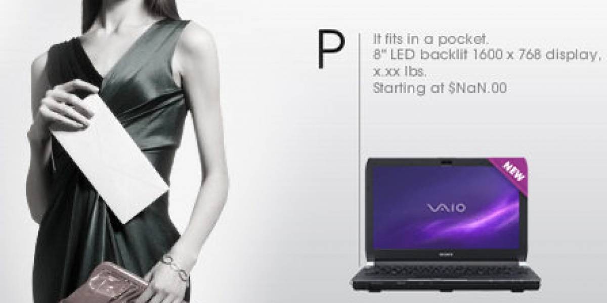 Futurología: El Sony Vaio P costaría casi USD$ 1000