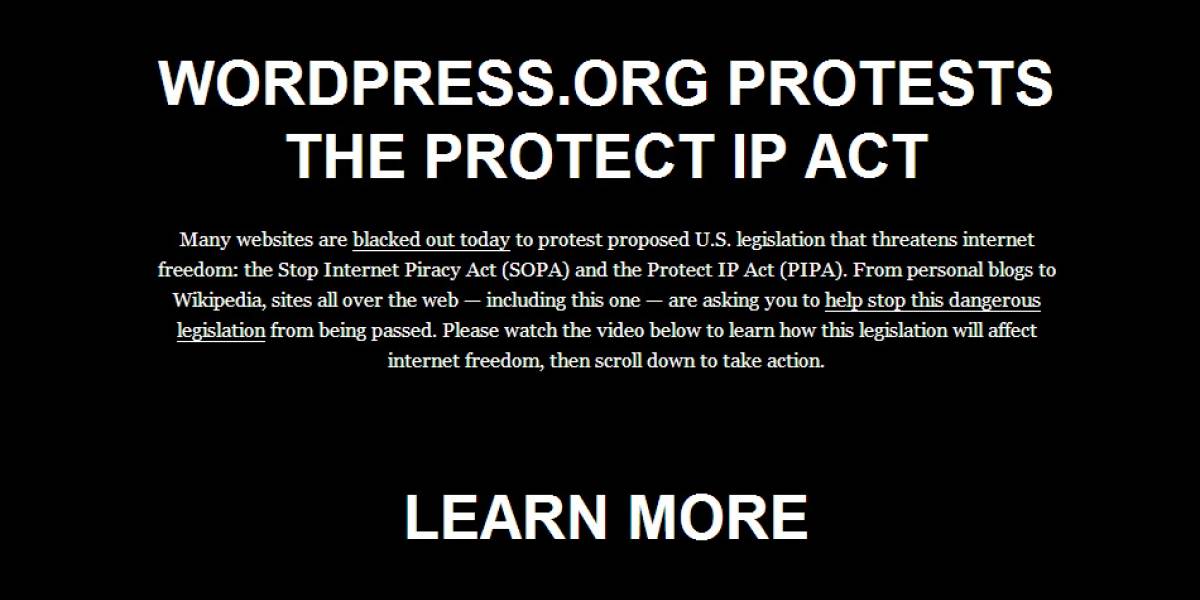 Google ayudará a los sitios que protestan contra SOPA y PIPA