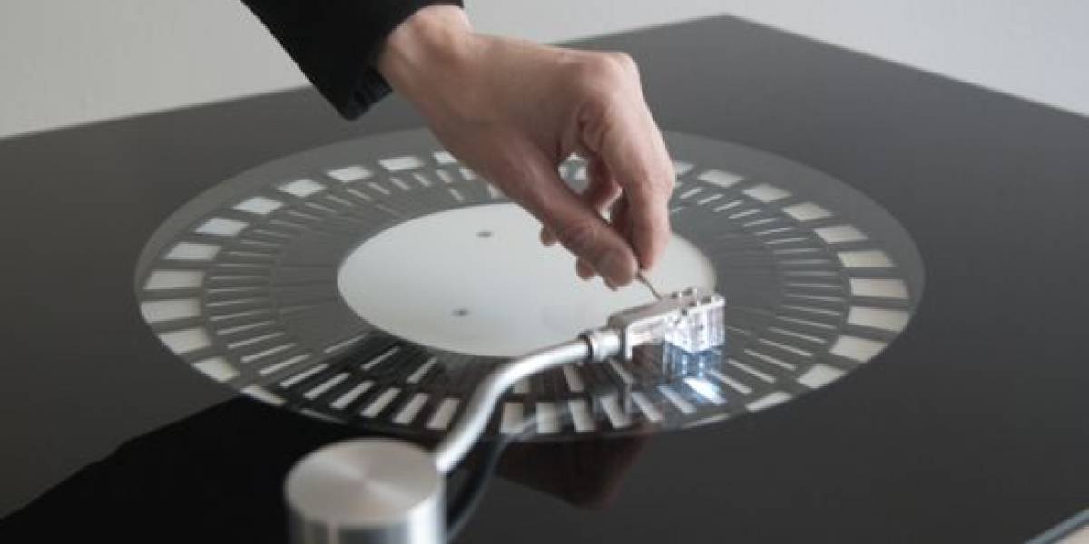 Un tocadiscos óptico sin aguja