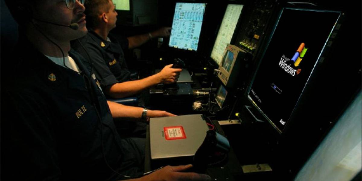 Submarinos nucleares británicos usarán Windows XP