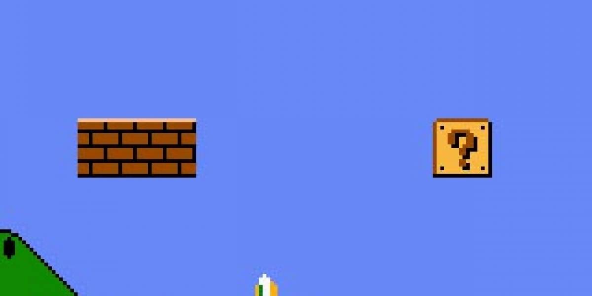 Animación: Completando el juego de Super Mario Bros desde la banqueta