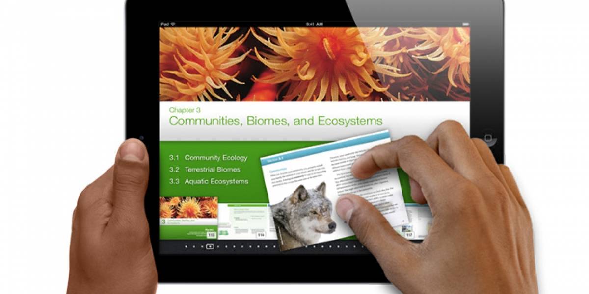 Apple lanza iBooks Author para "reinventar" los libros de estudio