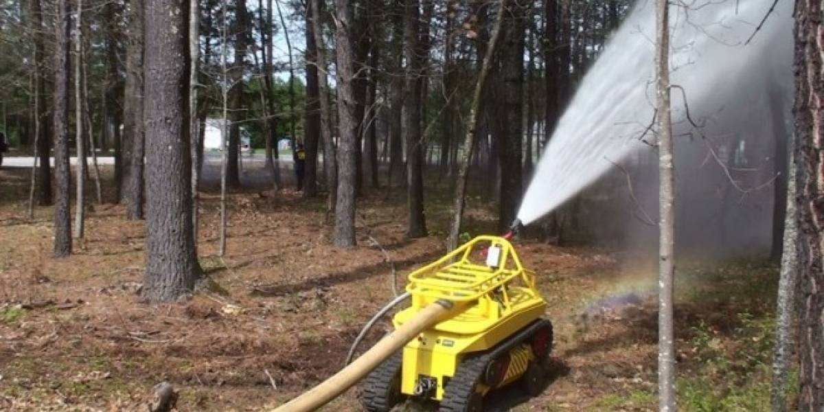 Thermite es el primer robot bombero del mundo