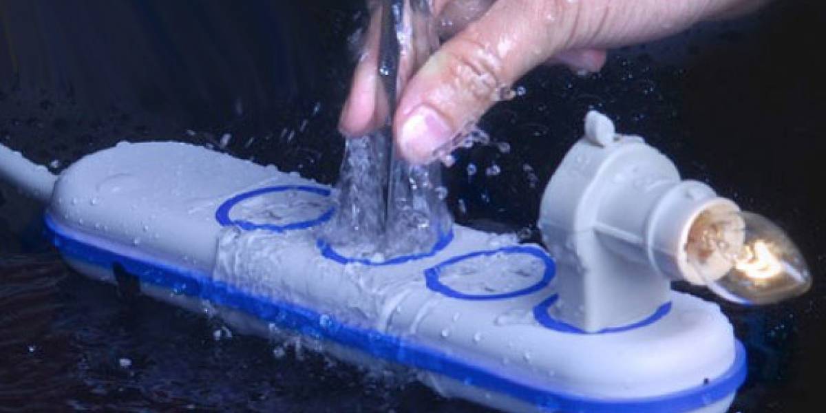 Wet Circuits: Tira de contactos eléctricos a prueba de agua