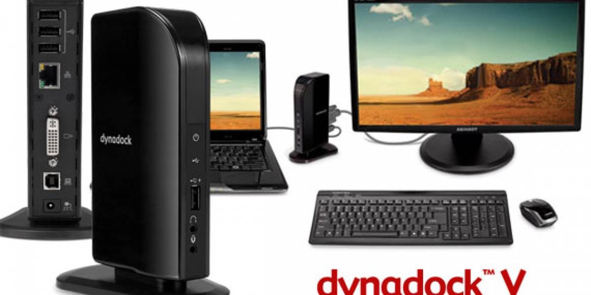 Toshiba Dynadock V: Módulo para extender los puertos de tu portátil