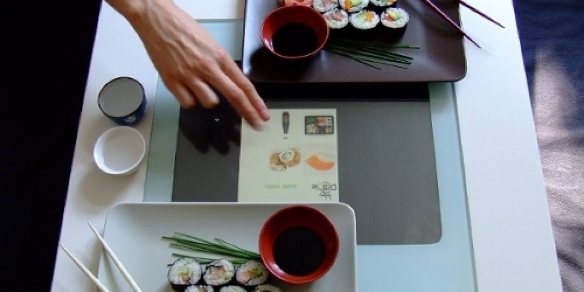 Draqie: La mesa interactiva para poder hacer nuestro pedido de comida