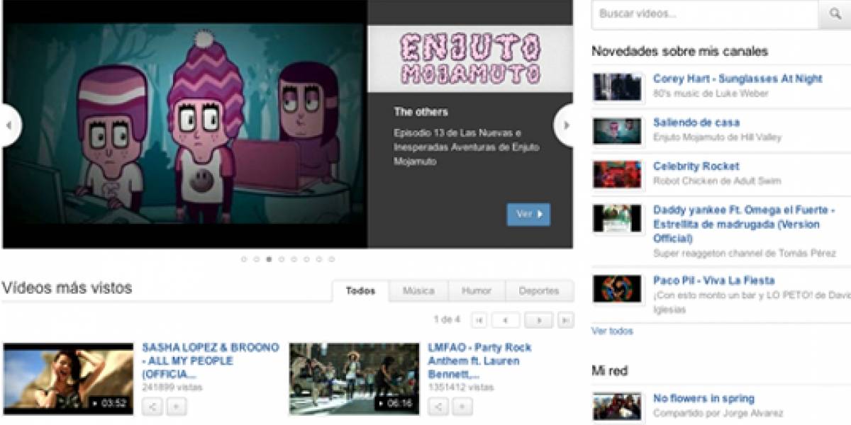 Tuenti ahora estrena portal de vídeos