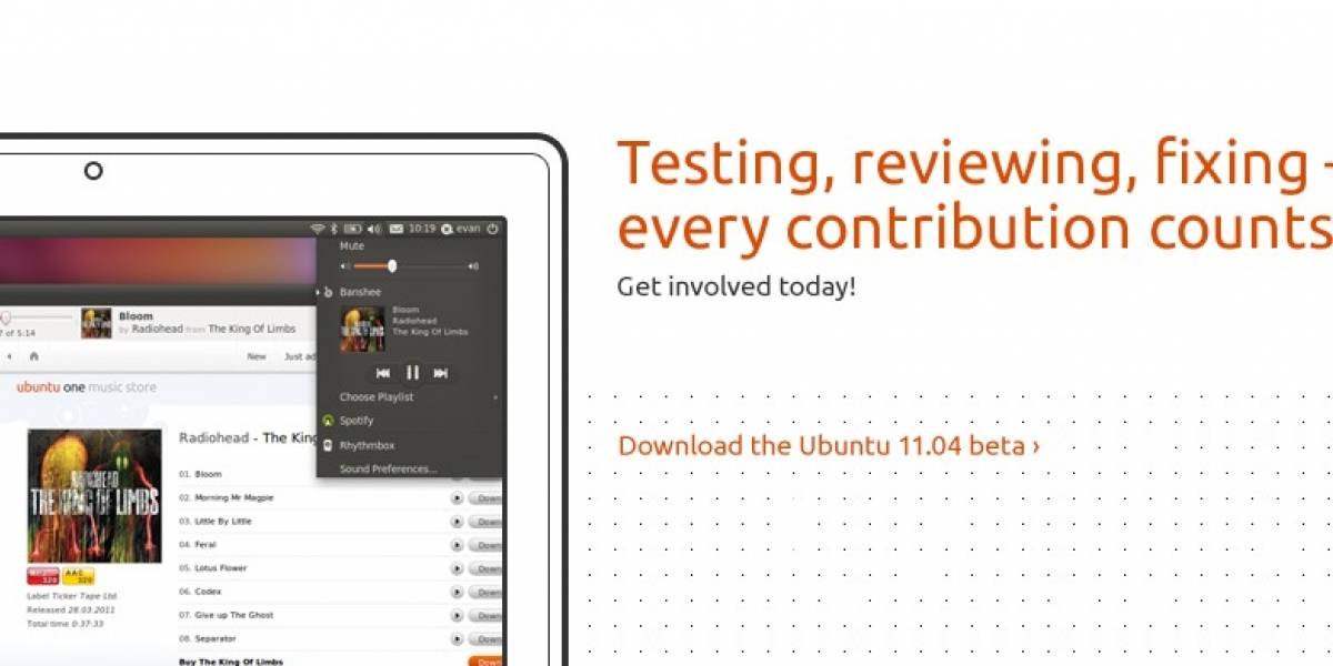 Disponible para descarga la primera beta de Ubuntu 11.04