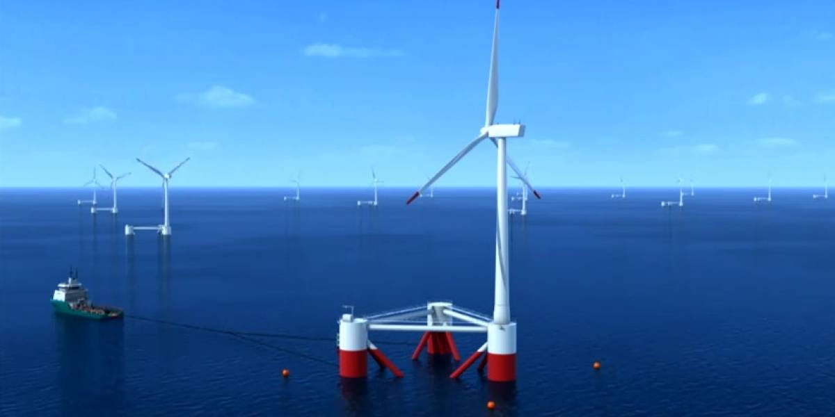 Windfloat: La primera turbina eólica flotante del mundo