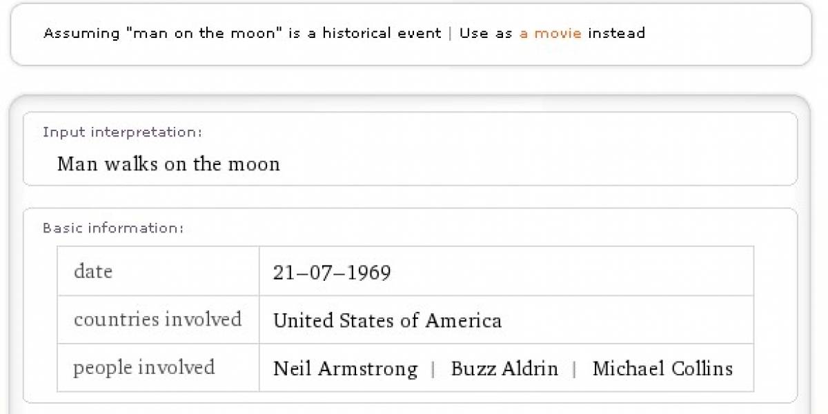 Ya se encuentra disponible Wolfram|Alpha