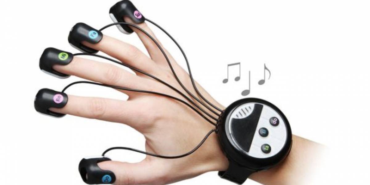 Una pulsera-piano que funciona con los dedos