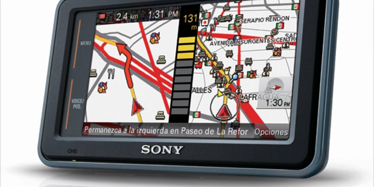 Xplod Navigation: El GPS de Sony en México
